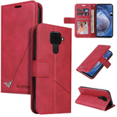 GQUTROBE Right Angle Leather Phone Case, For Huawei Mate 30 Lite, For Huawei Mate 30 Pro, For Huawei Mate 20 Pro, For Huawei P30